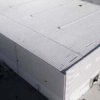 glamet-panel-aislante Panel metálico tipo sándwich para cubiertas