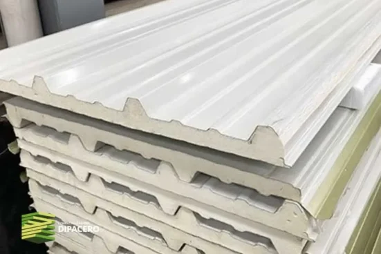 lamina-tipo-panel-galvatecho panel térmico para techos