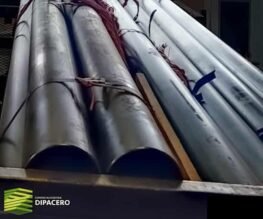 tubo de acero cedula 30, 40 y 60,